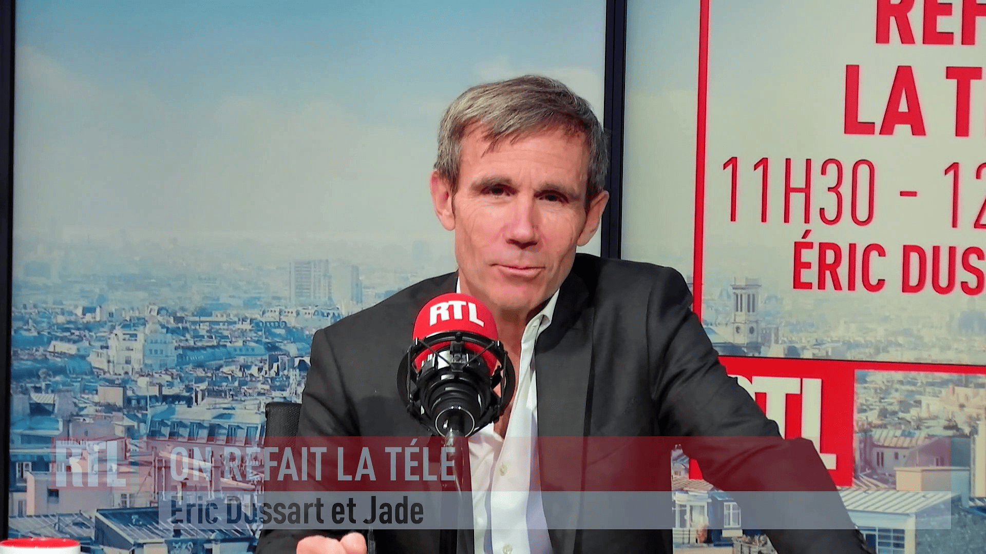 David Pujadas en direct sur RTL